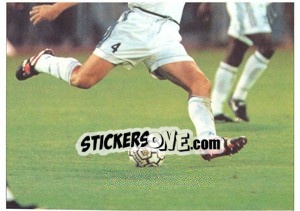 Sticker Nisa Saveljic (In game - foto 1 - part 2/2) - F.C. Girondins De Bordeaux n. 47 - Panini