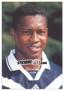 Cromo Lassina Diabate (Portrait) - F.C. Girondins De Bordeaux - Panini