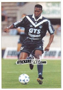 Figurina Lassina Diabate (In game - foto 1) - F.C. Girondins De Bordeaux n. 52 - Panini