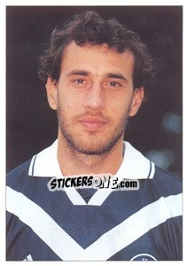 Cromo Sylvain Legwinski (Portrait) - F.C. Girondins De Bordeaux - Panini