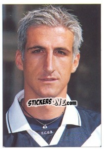 Sticker Johan Micoud (Portrait) - F.C. Girondins De Bordeaux - Panini