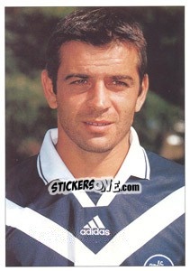 Sticker Michel Pavon (Portrait) - F.C. Girondins De Bordeaux n. 81 - Panini