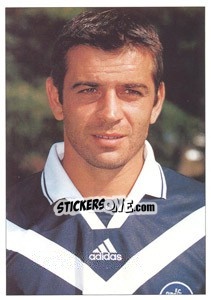 Sticker Michel Pavon (Portrait) - F.C. Girondins De Bordeaux - Panini