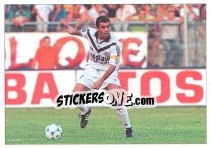 Cromo Michel Pavon (In game / foto 1) - F.C. Girondins De Bordeaux - Panini