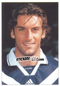 Sticker Jean-Christophe Rouviere (Portrait) - F.C. Girondins De Bordeaux n. 87 - Panini