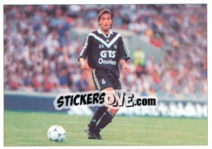 Sticker Jean-Christophe Rouviere (In game - foto 2) - F.C. Girondins De Bordeaux n. 89 - Panini