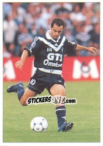 Sticker Stephane Ziani (In game - foto 1) - F.C. Girondins De Bordeaux n. 94 - Panini