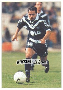 Sticker Stephane Ziani (In game - foto 3) - F.C. Girondins De Bordeaux n. 96 - Panini