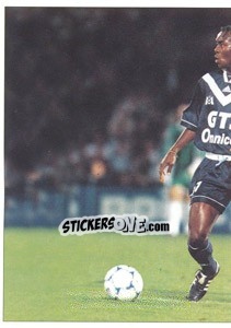 Sticker Pascal Feindouno (In game - foto 2 - part 1/2) - F.C. Girondins De Bordeaux n. 107 - Panini