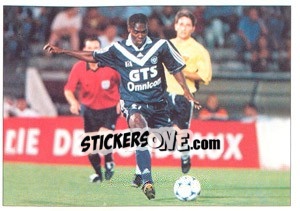 Sticker Pascal Feindouno (In game - foto 4) - F.C. Girondins De Bordeaux n. 110 - Panini