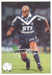 Sticker Sylvain Wiltord (In game - foto 1) - F.C. Girondins De Bordeaux n. 118 - Panini
