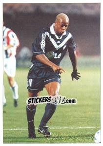 Sticker Sylvain Wiltord (In game - foto 3) - F.C. Girondins De Bordeaux n. 120 - Panini