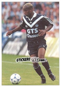 Sticker Sylvain Wiltord (In game - foto 4) - F.C. Girondins De Bordeaux n. 121 - Panini