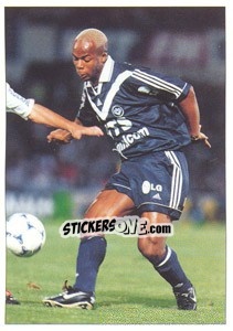 Sticker Sylvain Wiltord (In game - foto 5) - F.C. Girondins De Bordeaux n. 122 - Panini