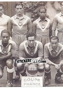 Sticker Finalistes de la Coupe de France en 1943 (part 2/3) - F.C. Girondins De Bordeaux n. 139 - Panini