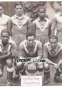 Sticker Finalistes de la Coupe de France en 1943 (part 2/3) - F.C. Girondins De Bordeaux - Panini