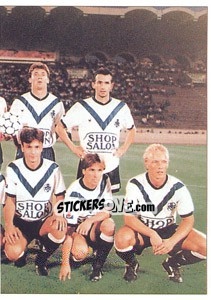 Sticker Team foto 1991-92 (part 2/2) - F.C. Girondins De Bordeaux n. 151 - Panini