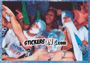 Sticker Les Girondins au nirvana - F.C. Girondins De Bordeaux n. 163 - Panini