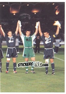 Sticker Avant d'entamer la rencontre (part 3/3) - F.C. Girondins De Bordeaux n. 170 - Panini