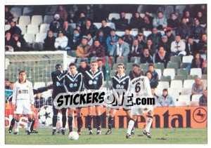 Sticker Bordeaux-Valence - F.C. Girondins De Bordeaux - Panini