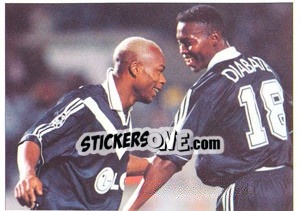 Sticker Sylvain Wiltord / Lassina Diabate (Part 1/2)