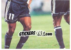 Sticker Sylvain Wiltord / Lassina Diabate (Part 2/2) - F.C. Girondins De Bordeaux n. 176 - Panini