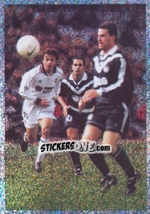 Sticker Stephane Ziani - F.C. Girondins De Bordeaux n. 177 - Panini