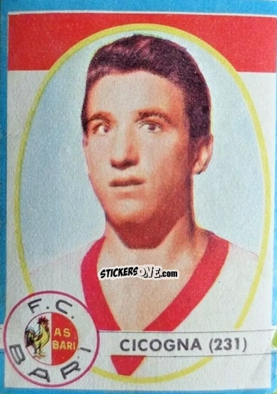 Cromo Cicogna - Campionato di Calcio 1961-1962
 n. 231 - Lampo