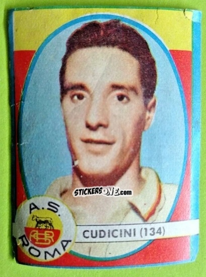 Sticker Cudicini - Campionato di Calcio 1961-1962
 n. 134 - Lampo