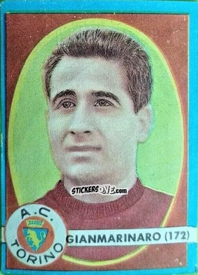 Cromo Gianmarinaro - Campionato di Calcio 1961-1962
 n. 172 - Lampo