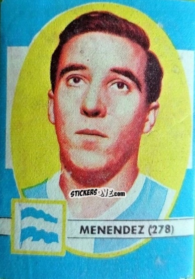 Sticker Norberto Menéndez - Campionato di Calcio 1961-1962
 n. 278 - Lampo