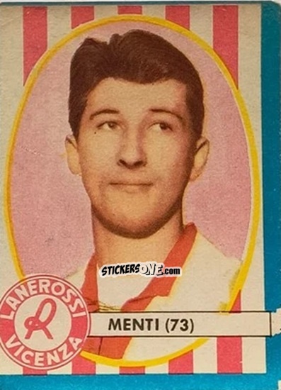 Sticker Menti - Campionato di Calcio 1961-1962
 n. 73 - Lampo