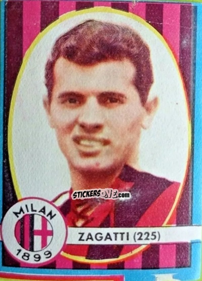 Figurina Zagatti - Campionato di Calcio 1961-1962
 n. 225 - Lampo