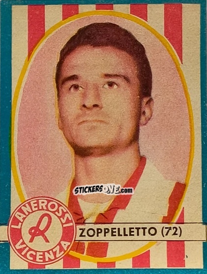 Cromo Zoppelletto - Campionato di Calcio 1961-1962
 n. 72 - Lampo