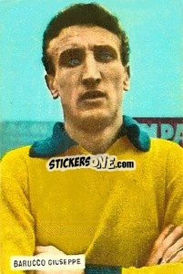 Sticker Baucco Giuseppe - Fotocalcio 1962-1963
 n. 111 - EDIZIONE FILATELICHE
