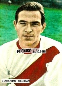 Sticker Beniamino Cancian - Fotocalcio 1962-1963
 n. 86 - EDIZIONE FILATELICHE
