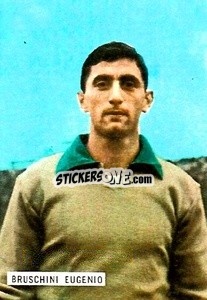 Sticker Bruschini Eugenio - Fotocalcio 1962-1963
 n. 169 - EDIZIONE FILATELICHE
