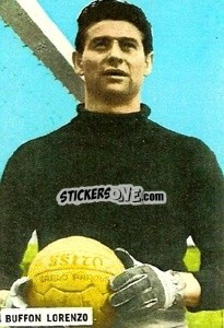 Sticker Buffon Lorenzo - Fotocalcio 1962-1963
 n. 61 - EDIZIONE FILATELICHE
