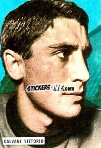 Sticker Calvani Vittorio - Fotocalcio 1962-1963
 - EDIZIONE FILATELICHE

