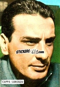 Sticker Cappa Lorenzo - Fotocalcio 1962-1963
 n. 172 - EDIZIONE FILATELICHE
