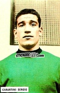 Sticker Carantini Sergio - Fotocalcio 1962-1963
 n. 197 - EDIZIONE FILATELICHE
