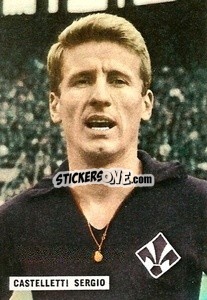 Cromo Castelletti Sergio - Fotocalcio 1962-1963
 n. 38 - EDIZIONE FILATELICHE
