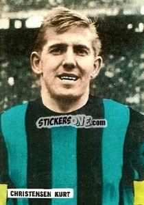 Figurina Christensen Kurt - Fotocalcio 1962-1963
 n. 10 - EDIZIONE FILATELICHE
