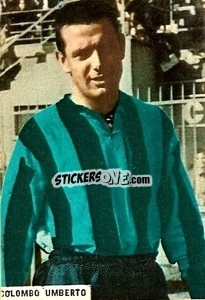 Sticker Colombo Umberto - Fotocalcio 1962-1963
 - EDIZIONE FILATELICHE
