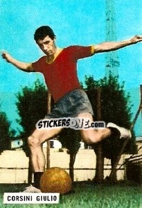 Sticker Corsini Giulio - Fotocalcio 1962-1963
 - EDIZIONE FILATELICHE
