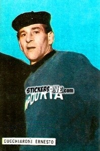 Sticker Cucchiaroni Ernesto - Fotocalcio 1962-1963
 n. 166 - EDIZIONE FILATELICHE
