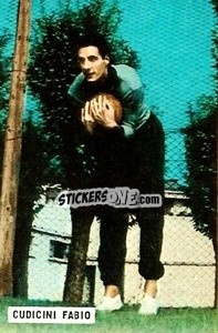 Sticker Cudicini Fabio - Fotocalcio 1962-1963
 n. 145 - EDIZIONE FILATELICHE
