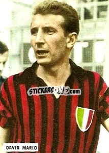 Figurina David Mario - Fotocalcio 1962-1963
 - EDIZIONE FILATELICHE
