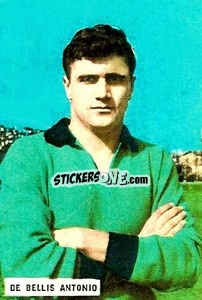 Sticker De Bellis Antonio - Fotocalcio 1962-1963
 n. 195 - EDIZIONE FILATELICHE
