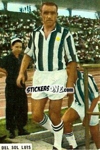 Sticker Del Sol Luis - Fotocalcio 1962-1963
 - EDIZIONE FILATELICHE
